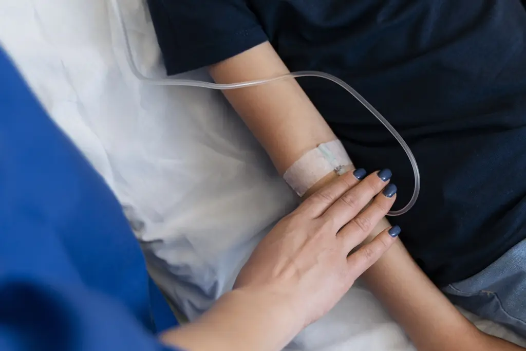 paciente con accesos vascular